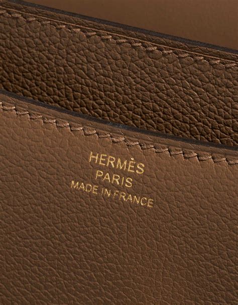 HERMES Evercolor Constance 18 Beige De Weimar.